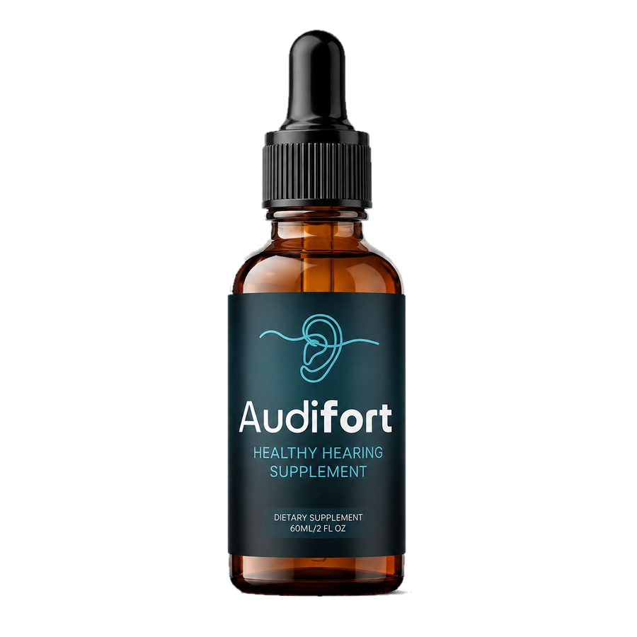 Audifort Healthy Hearing Supplement – Official Liquid Dropper Bottle (60ml)